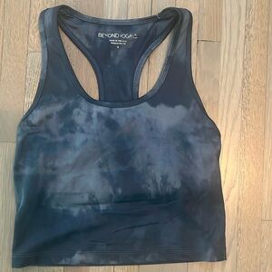 Beyond Yoga Blue Tye Dye - Sports Bra  Size Small